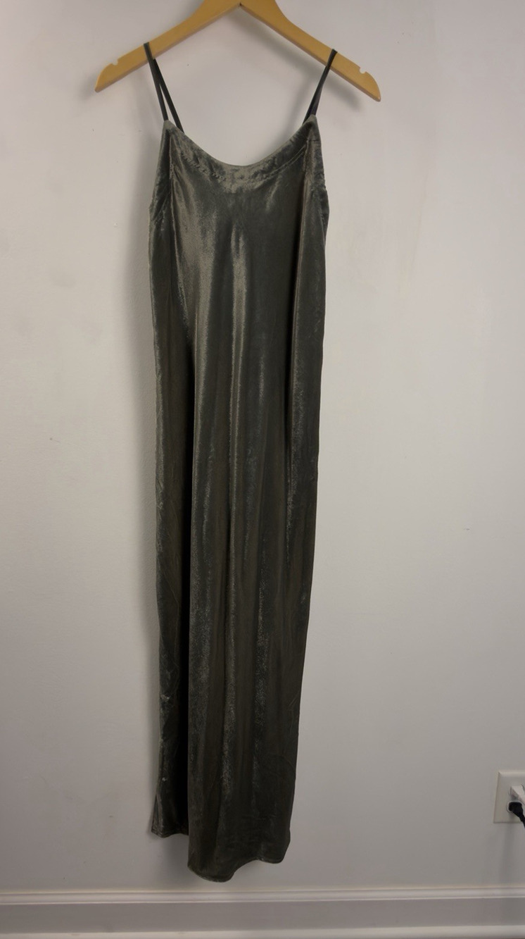 Splendid Velvet Breeze Midi Dress Size XS Cross strap Back